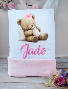 Couverture Personnalisé pour Bébé TEDDYLOUISA