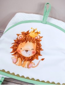 Cape de bain personnalisée LIONCEAU