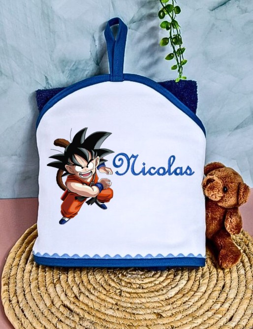 Cape de bain bébé personnalisée DRAGON BALL Z