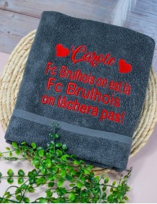 Serviette de douche ou de toilette PRENOM OU TEXTE