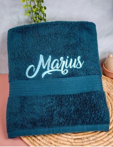 Serviette de douche ou de toilette PRENOM OU TEXTE