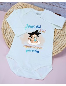 Body bébé personnalisé avec prénom et motif