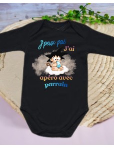 Body bébé personnalisé avec prénom et motif