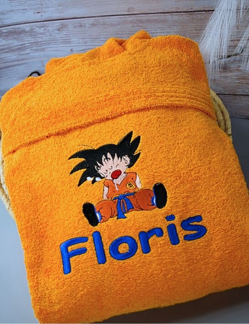 Peignoir adulte personnalisé – DRAGON BALL Z