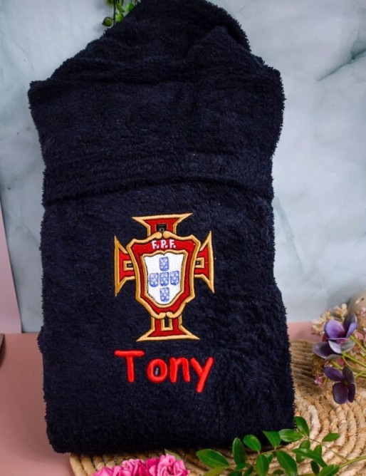 Peignoir adulte personnalisé PORTUGAL