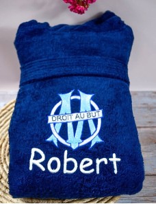 Peignoir adulte personnalisé – OM