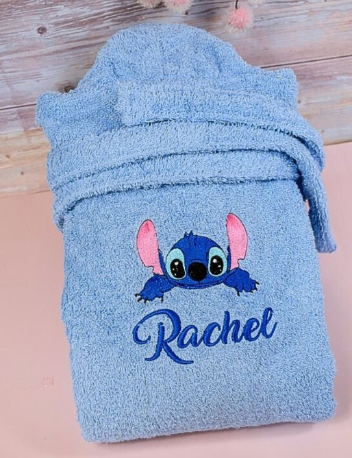 Peignoir adulte personnalisé – STITCH