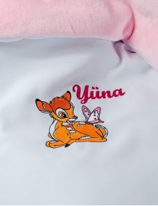 Couverture bébé personnalisée brodée avec prénom ou texte.