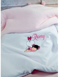 Couverture bébé personnalisée – BABY