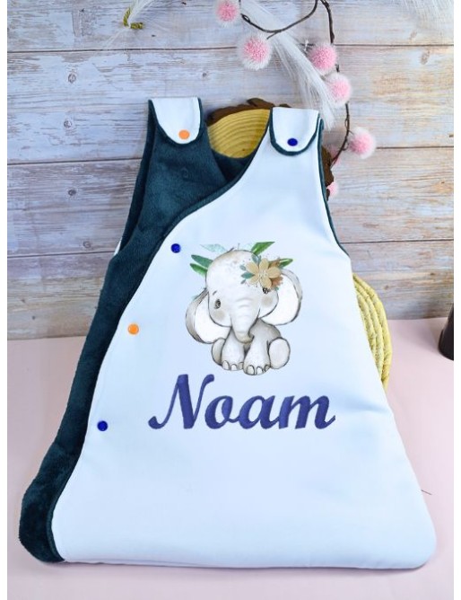 Gigoteuse personnalisée bébé FEE ET KITTY