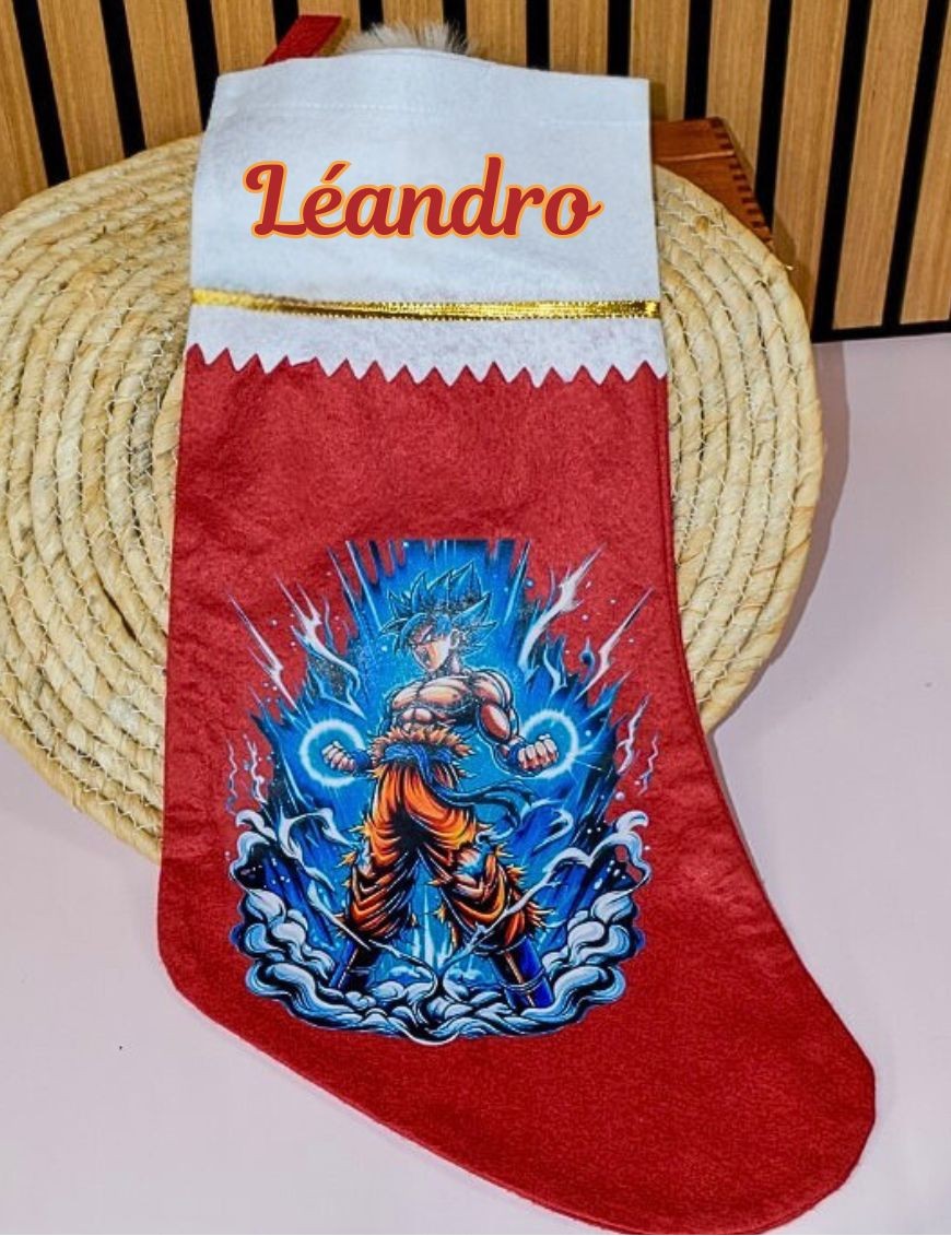 Botte de noël personnalisée DRAGON BALL Z