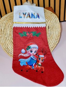 Botte de noël personnalisée ELSA