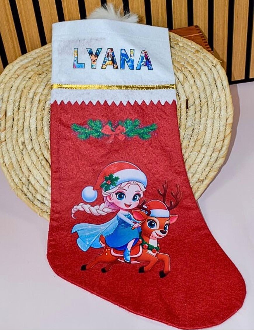 Botte de noël personnalisée ELSA