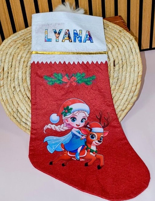 Botte de noël personnalisée ELSA