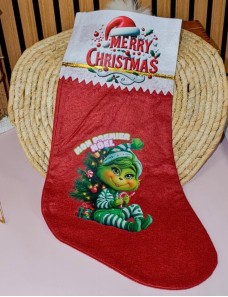 Botte de noël personnalisée GRINCH