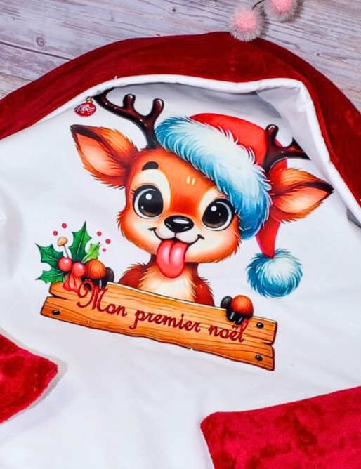 Couverture Bébé Personnalisée ALICE- Cadeau Unique et Doux pour Bébé