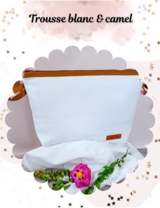 Trousse de toilette personnalisée avec prénom brodé