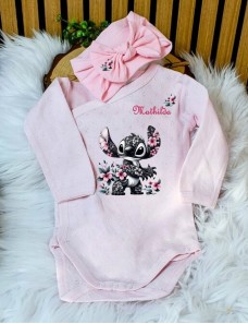 Body bébé personnalisé brodé au prénom, idée cadeau naissance