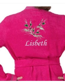 Peignoir adulte personnalisé CHATONS