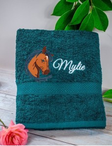 Serviette de douche ou de toilette CHEVAL