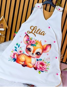 Gigoteuse bébé personnalisée - FAON SAVANE