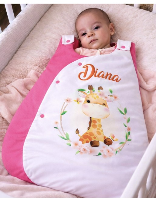 Gigoteuse personnalisée LES GIRAFE