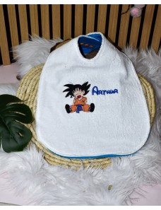 Bavoir naissance personnalisé DBZ