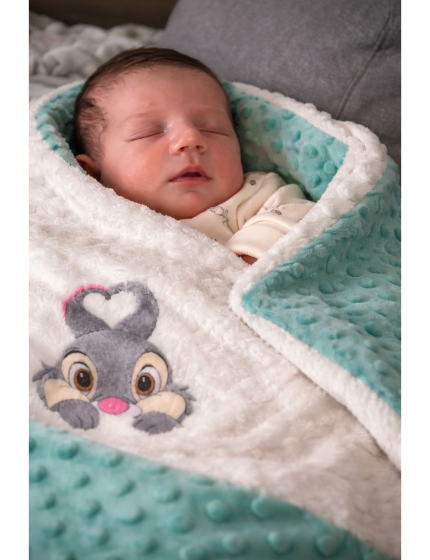 Couverture Bébé Personnalisée  - Cadeau Unique et Doux pour Bébé