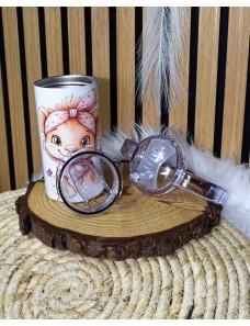 Biberon bébé personnalisé, cadeau tendre et pratique