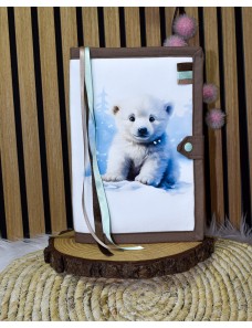 Protège carnet de santé personnalisé et brodé au prénom, idée cadeau naissance