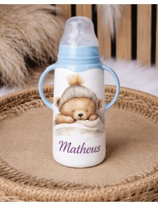 Biberon bébé personnalisé, cadeau tendre et pratique TEDDY TENDRESSE