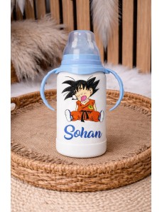 Biberon bébé personnalisé, DRAGON BALL Z cadeau tendre et pratique