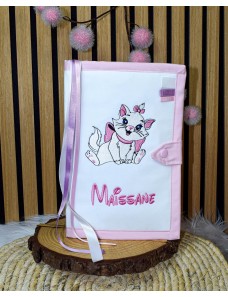 Protège carnet de santé personnalisé ARISTOCHATS - CADEAU BÉBÉ