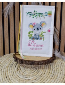 Protège carnet de santé DOUBLE IMAGE personnalisé KOALA