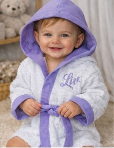 Peignoir Bébé et Enfant Personnalisé
