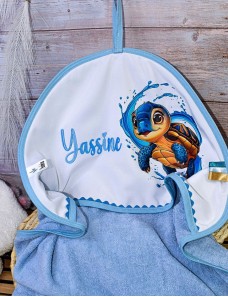 Cape de bain personnalisée TORTUE