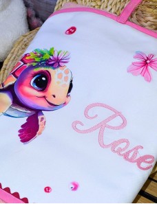 Cape de bain personnalisée TORTUE