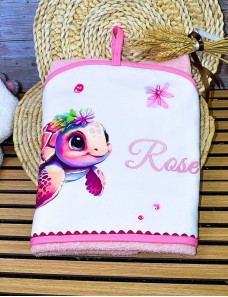 Cape de bain personnalisée TORTUE