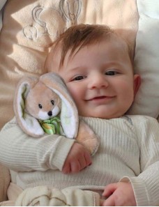 Peluche LAPINOU personnalisée