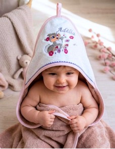 Cape de bain personnalisée PAMPINETTE