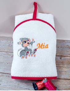 Cape de bain personnalisée PAMPINETTE
