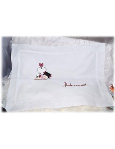 Coussin et taie d'oreiller bébé Personnalisé - Cadeau Unique BABY