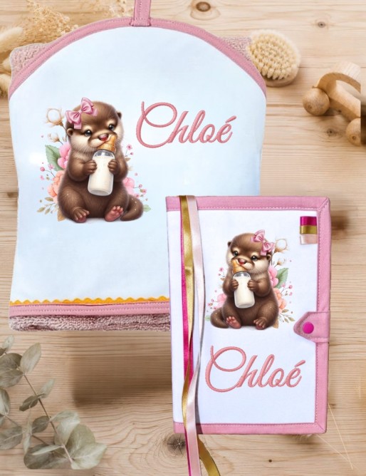Coffret naissance personnalisé COLLECTION LOUTRE