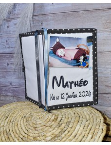 Protège carnet de santé personnalisé PHOTO BEBE
