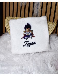 Doudou personnalisé MORALES avec prénom brodé. Fait main, tout doux et unique.