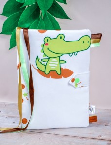Protège carnet de santé bébé personnalisé – CROCODILE