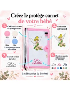 Protège carnet de santé personnalisé FEE