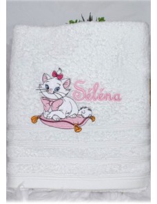 Serviette de douche ou de toilette CHATON