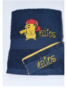 Serviette de douche ou de toilette POKEMON