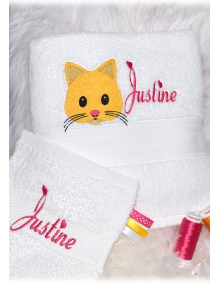 Serviette de douche ou de toilette CHACHA